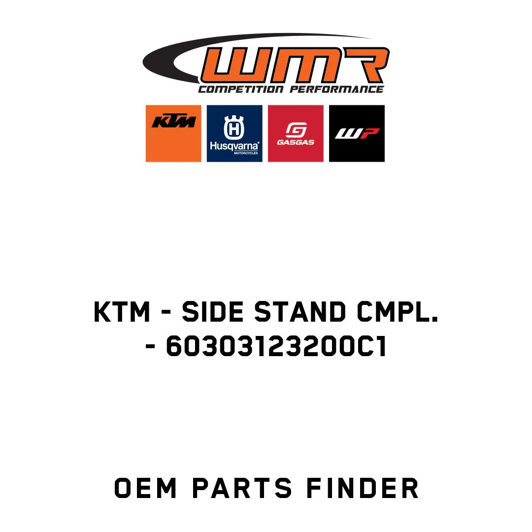 KTM - Side stand cmpl. - 60303123200C1