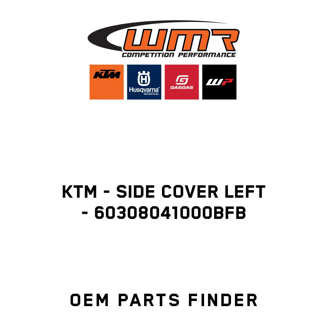 KTM - SIDE COVER LEFT - 60308041000BFB