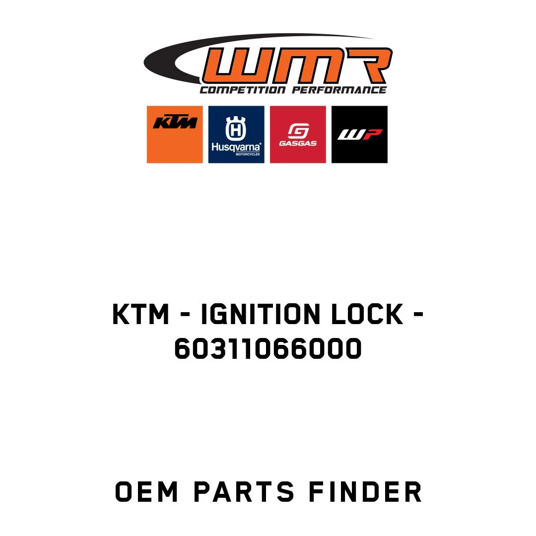 KTM - IGNITION LOCK - 60311066000