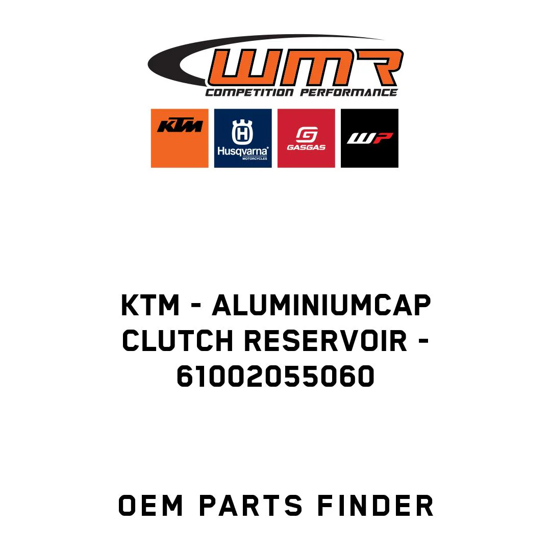 KTM - ALUMINIUMCAP CLUTCH RESERVOIR - 61002055060