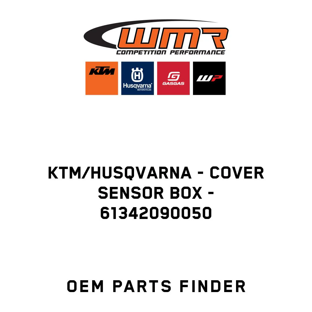 KTM/Husqvarna - COVER SENSOR BOX - 61342090050