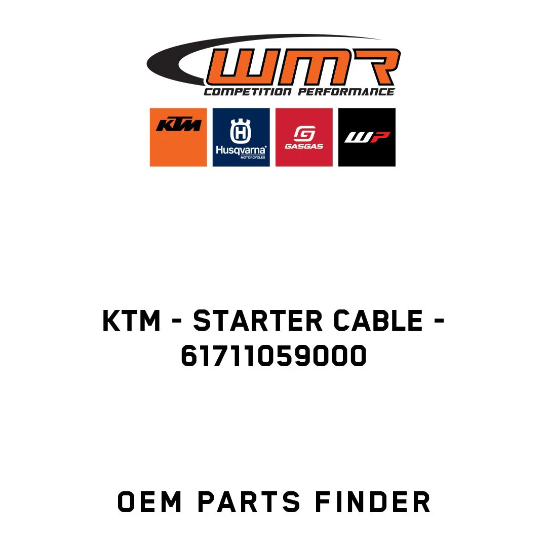 KTM - Starter cable - 61711059000