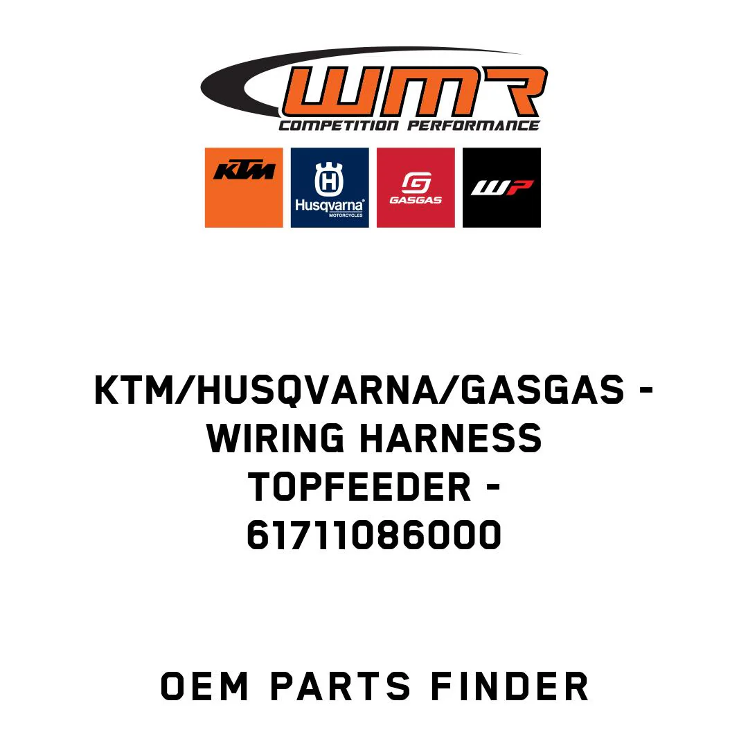 KTM/Husqvarna/GASGAS - Wiring harness topfeeder - 61711086000