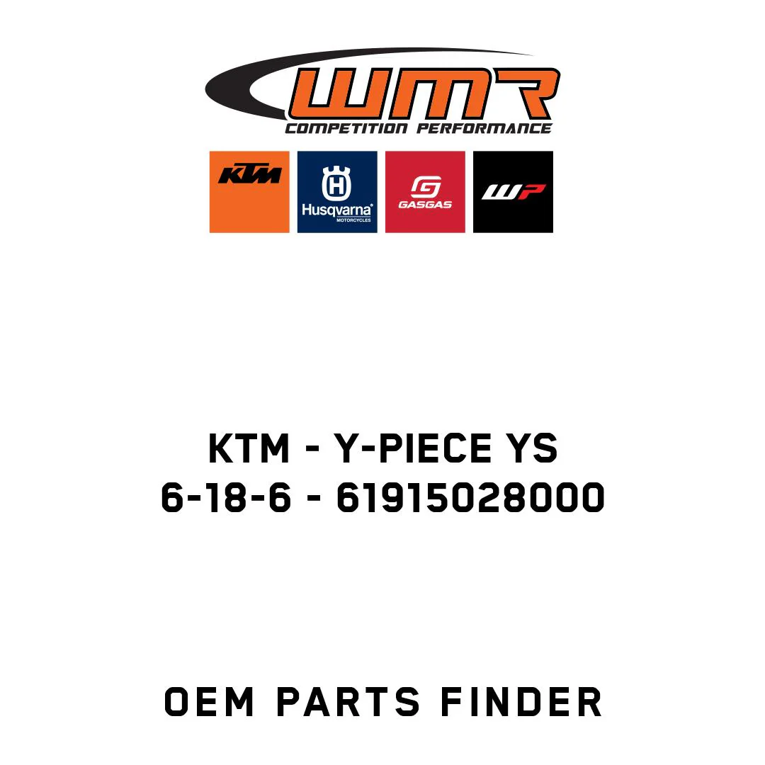 KTM - Y-PIECE YS 6-18-6 - 61915028000