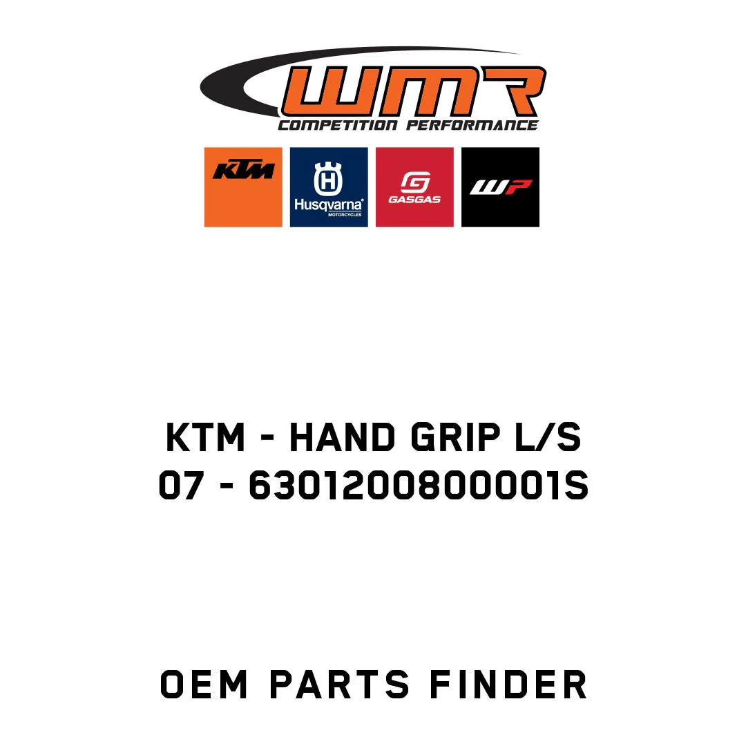 KTM - HAND GRIP L/S             07 - 6301200800001S