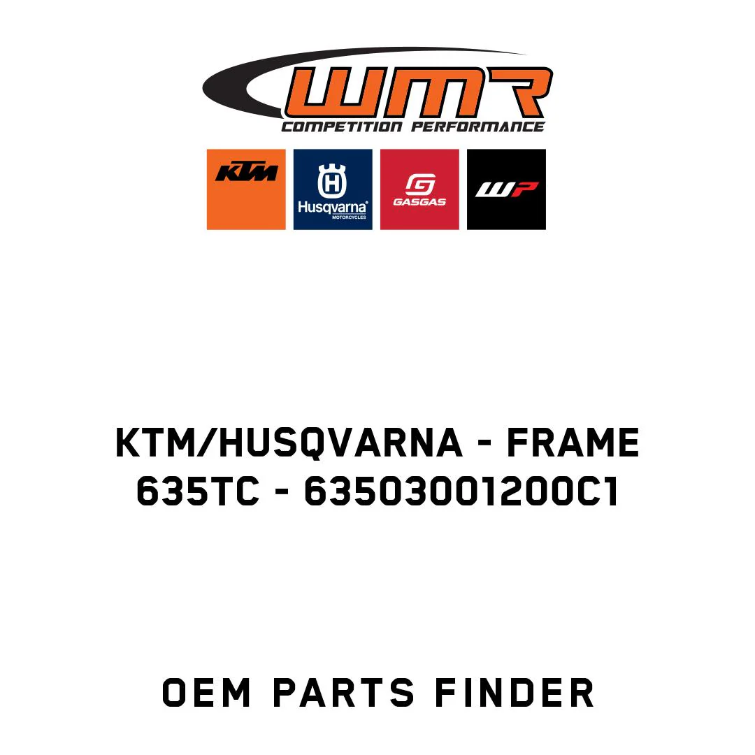 KTM/Husqvarna - Frame 635TC - 63503001200C1