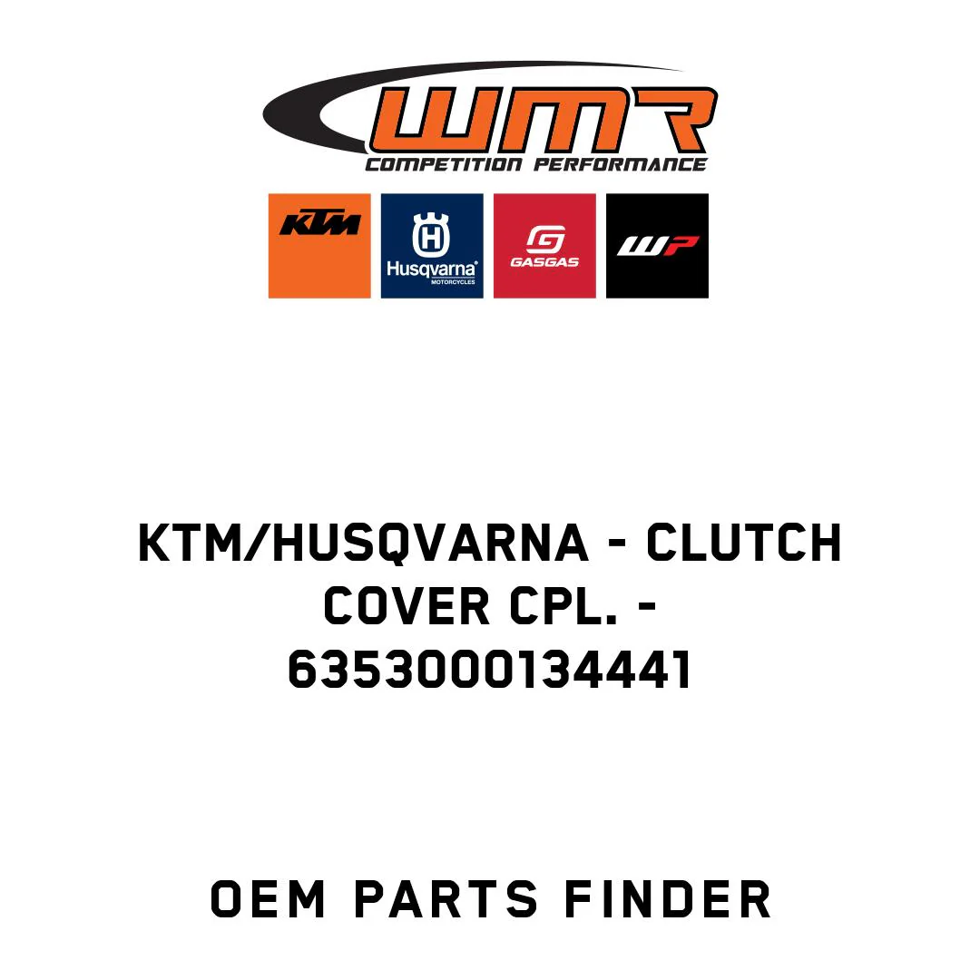 KTM/Husqvarna - Clutch cover cpl. - 6353000134441
