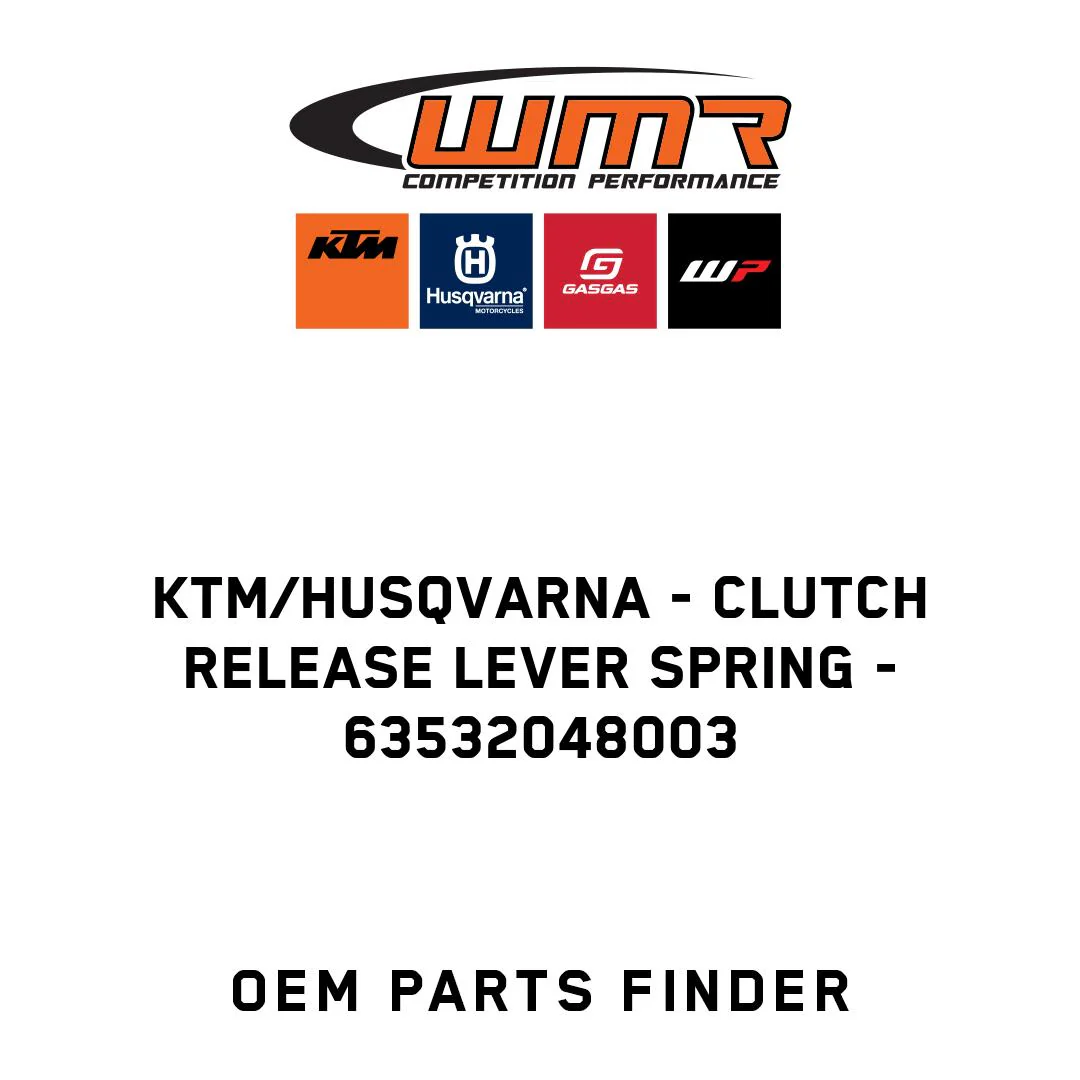 KTM/Husqvarna - clutch release lever spring - 63532048003