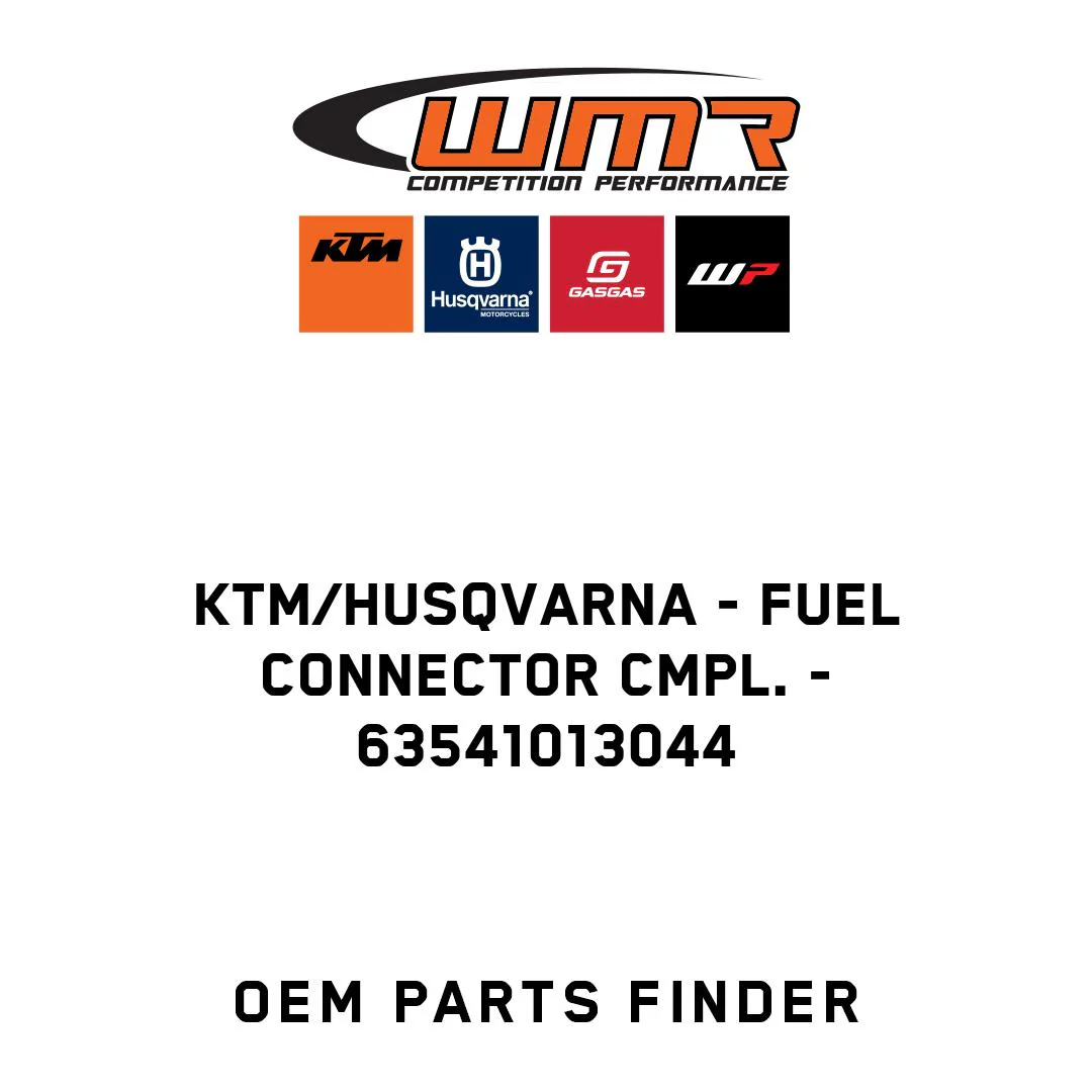 KTM/Husqvarna - Fuel connector cmpl. - 63541013044