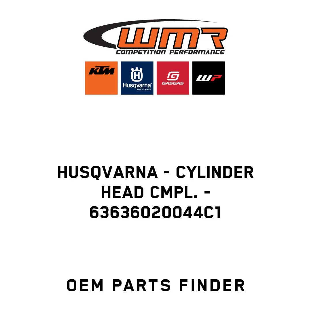 Husqvarna - Cylinder head cmpl. - 63636020044C1