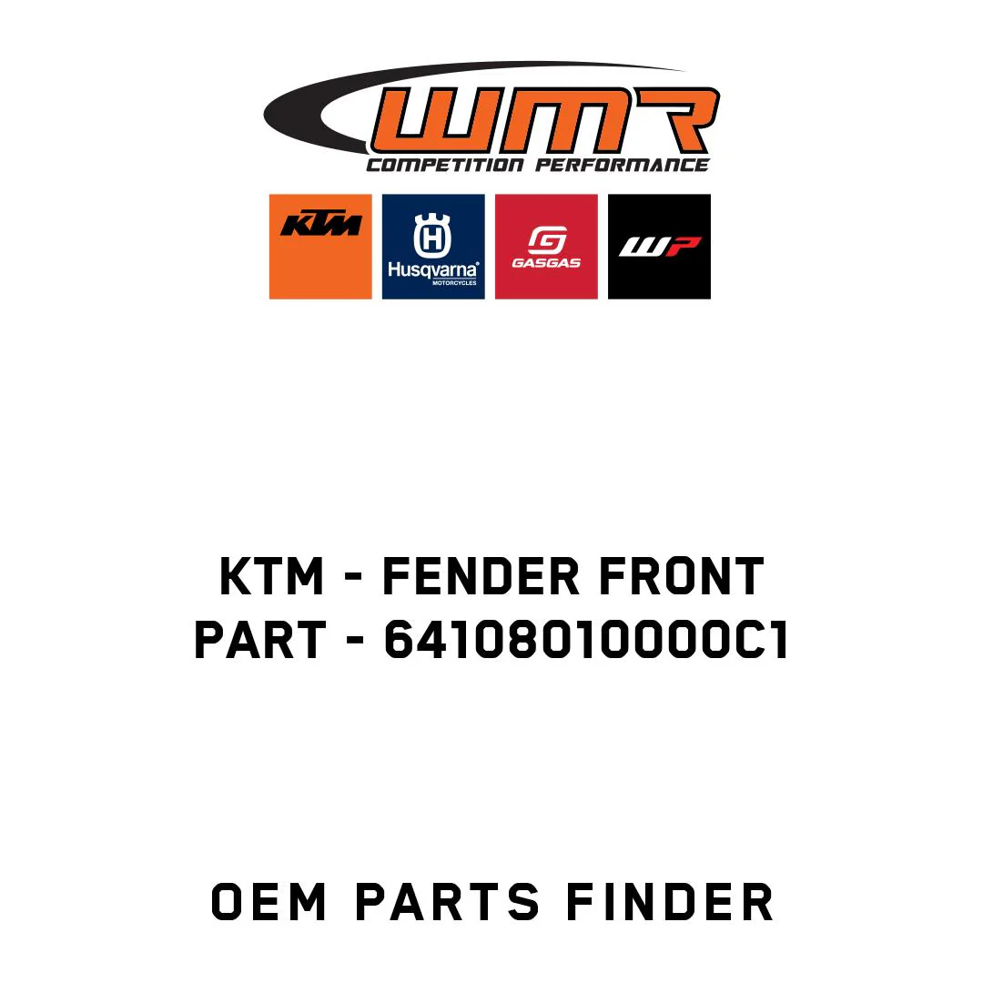KTM - Fender front part - 64108010000C1