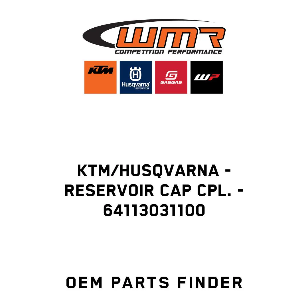 KTM/Husqvarna - Reservoir cap cpl. - 64113031100
