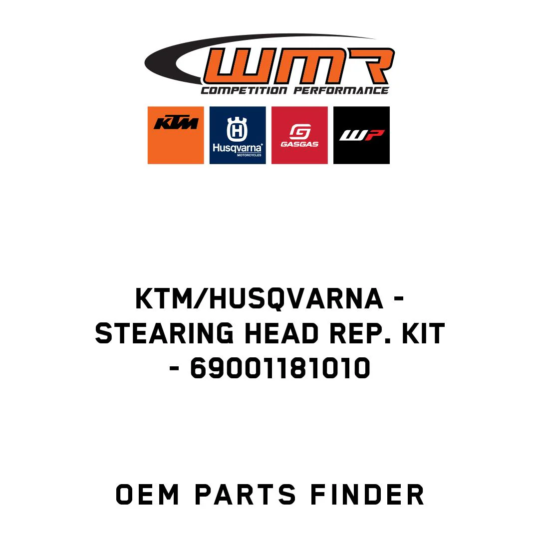 KTM/Husqvarna - Stearing head rep. Kit - 69001181010