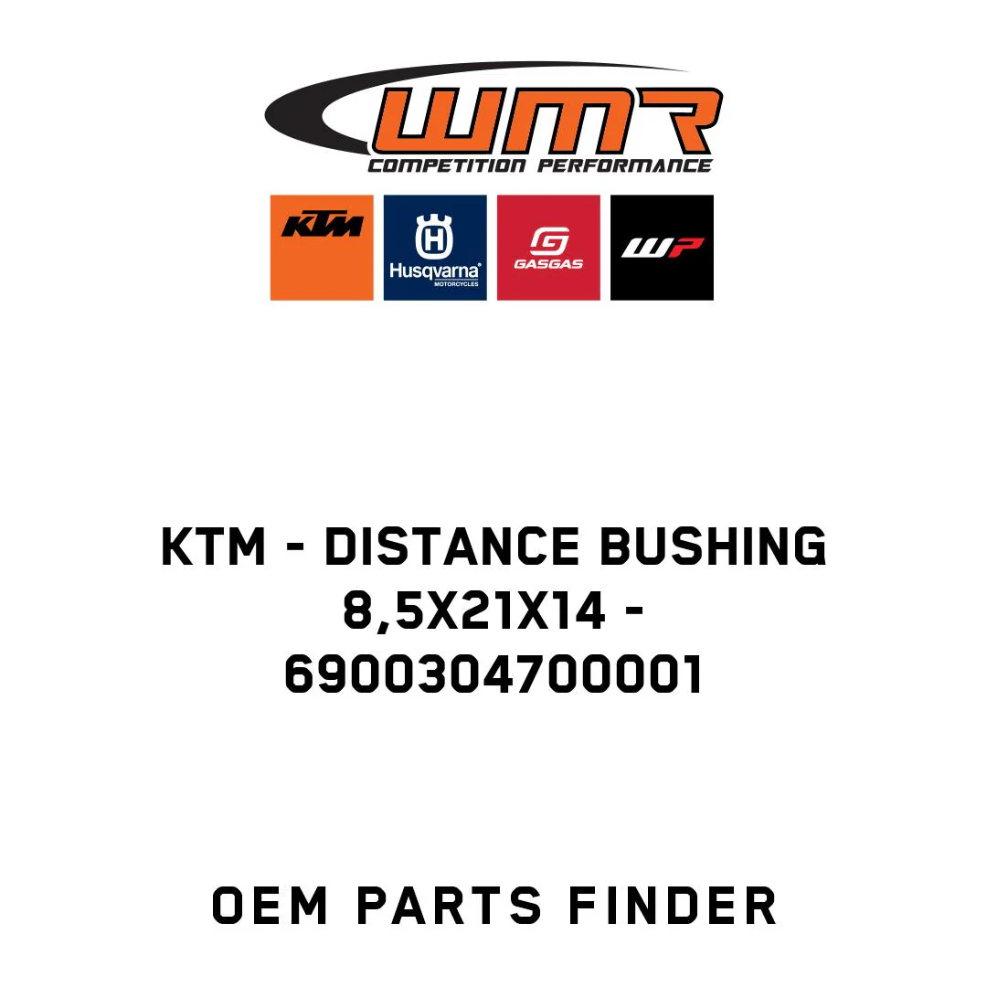 KTM - DISTANCE BUSHING 8,5X21X14 - 6900304700001