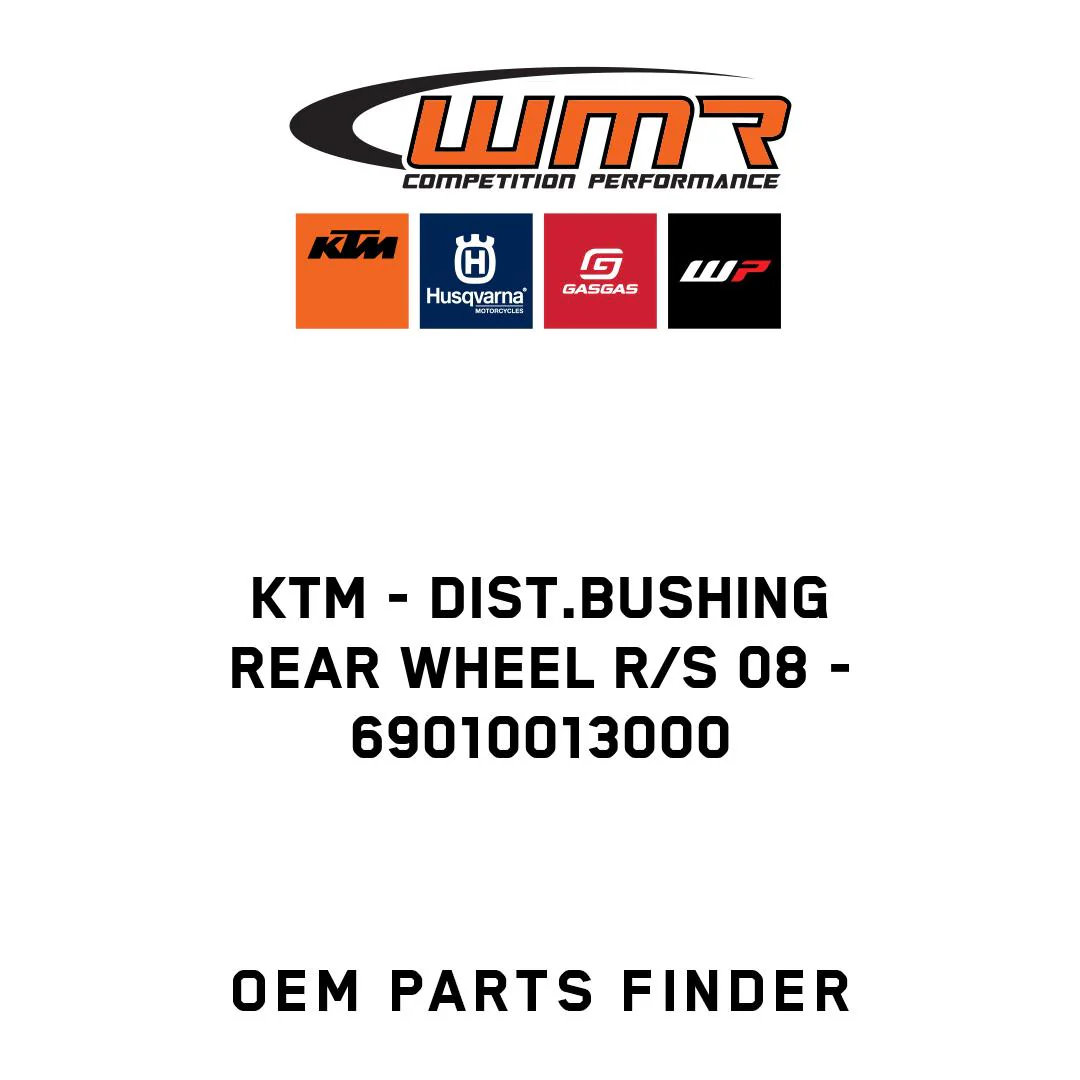 KTM - DIST.BUSHING REAR WHEEL R/S 08 - 69010013000