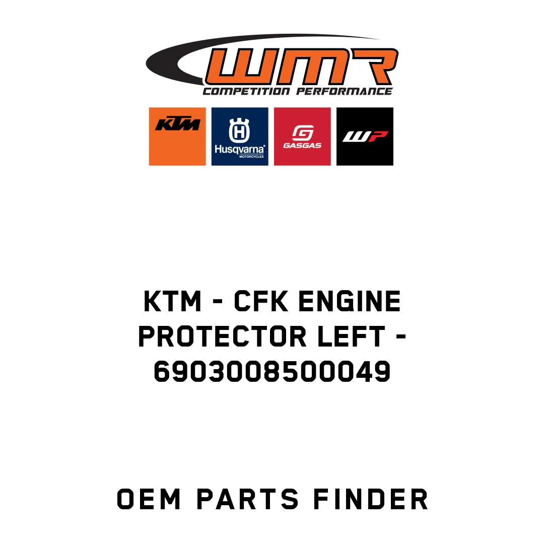 KTM - CFK ENGINE PROTECTOR LEFT - 6903008500049