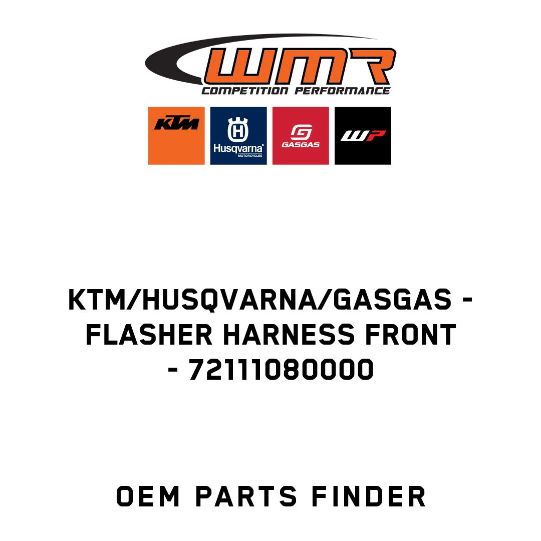 KTM/Husqvarna/GASGAS - Flasher harness front - 72111080000