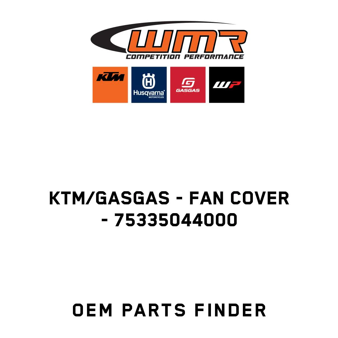 KTM/GASGAS - FAN COVER - 75335044000