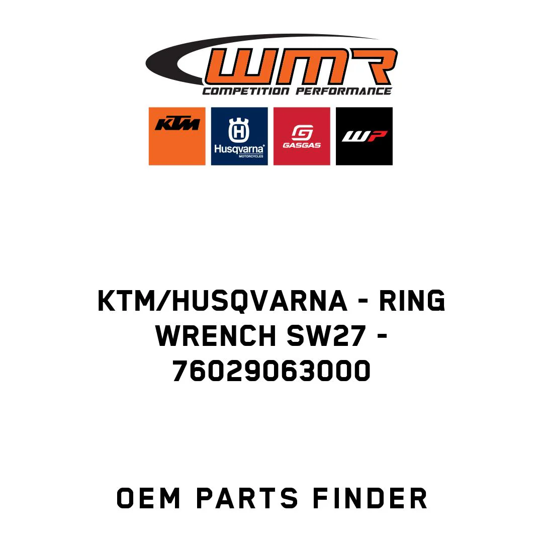 KTM/Husqvarna - RING WRENCH SW27 - 76029063000