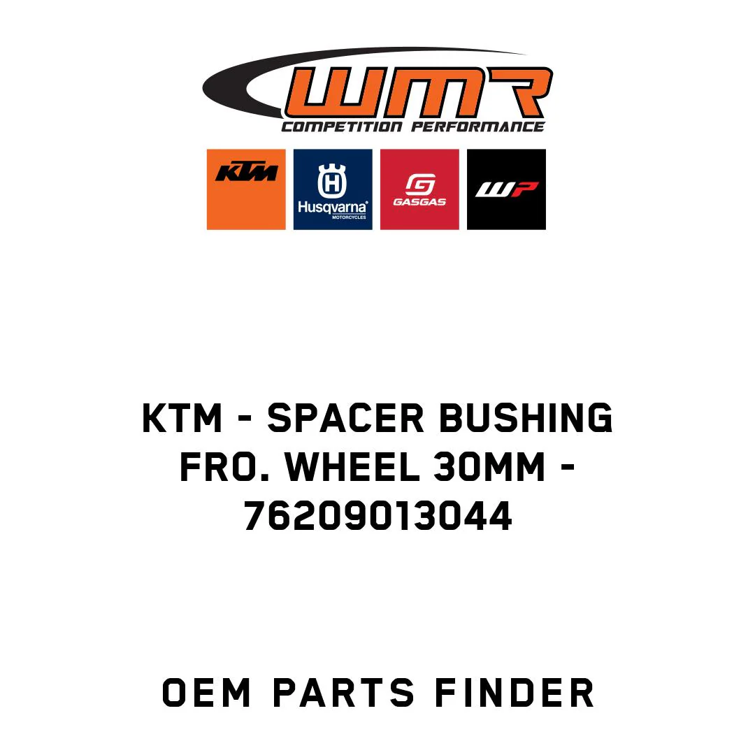 KTM - SPACER BUSHING FRO. WHEEL 30MM - 76209013044