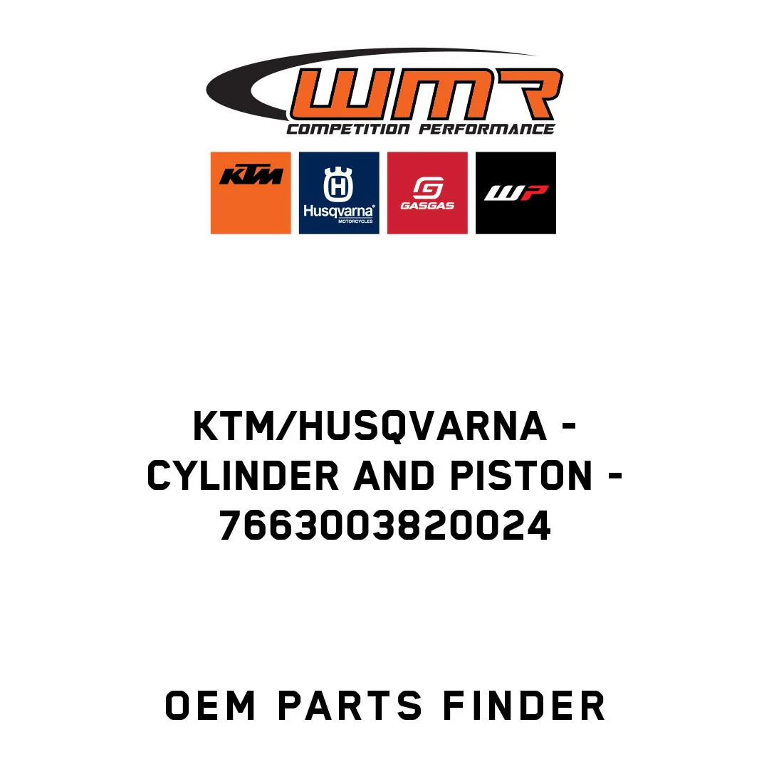 KTM/Husqvarna - Cylinder and piston - 7663003820024