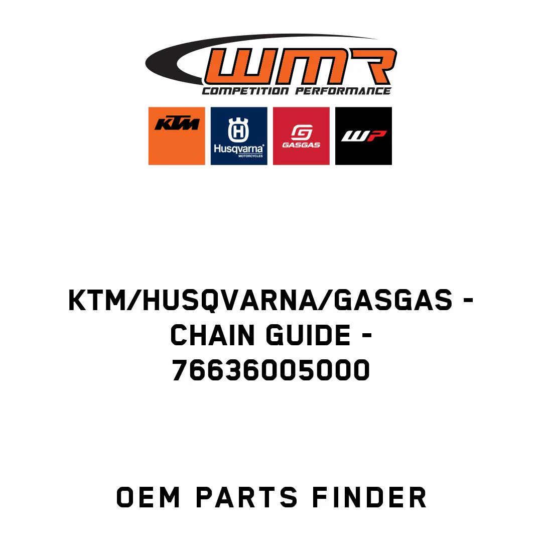 KTM/Husqvarna/GASGAS - CHAIN GUIDE - 76636005000