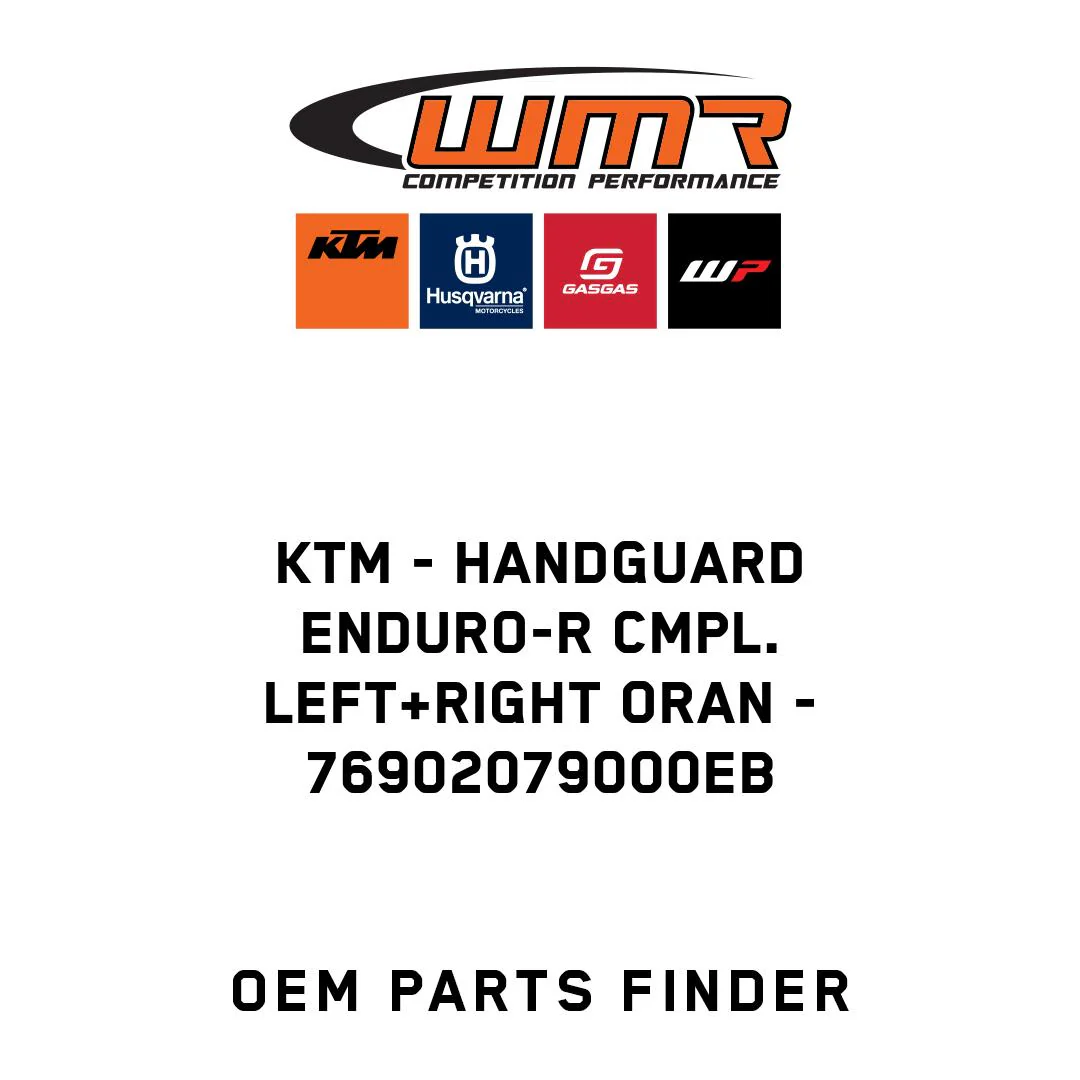 KTM - Handguard Enduro-R cmpl. left+right oran - 76902079000EB