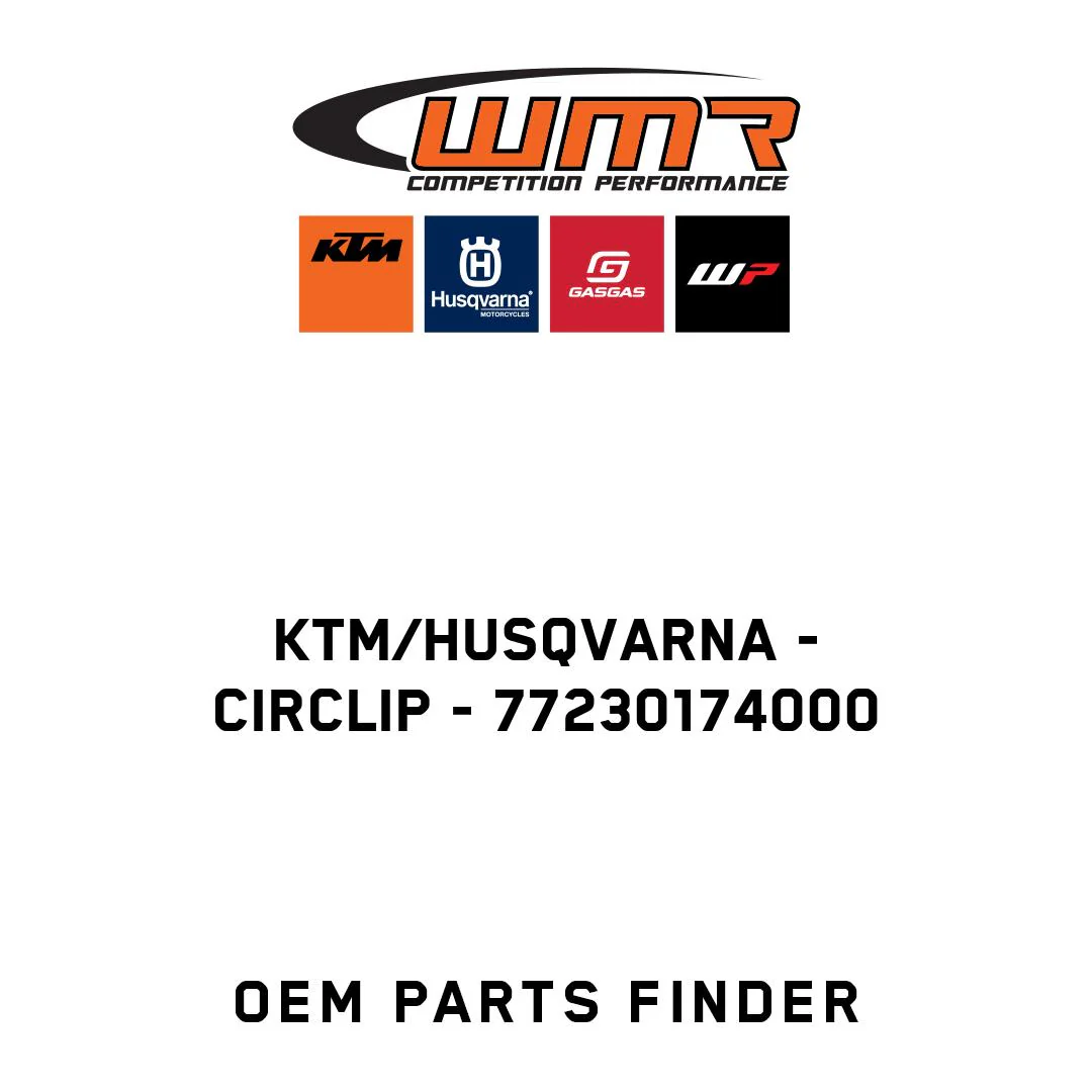 KTM/Husqvarna - CIRCLIP - 77230174000