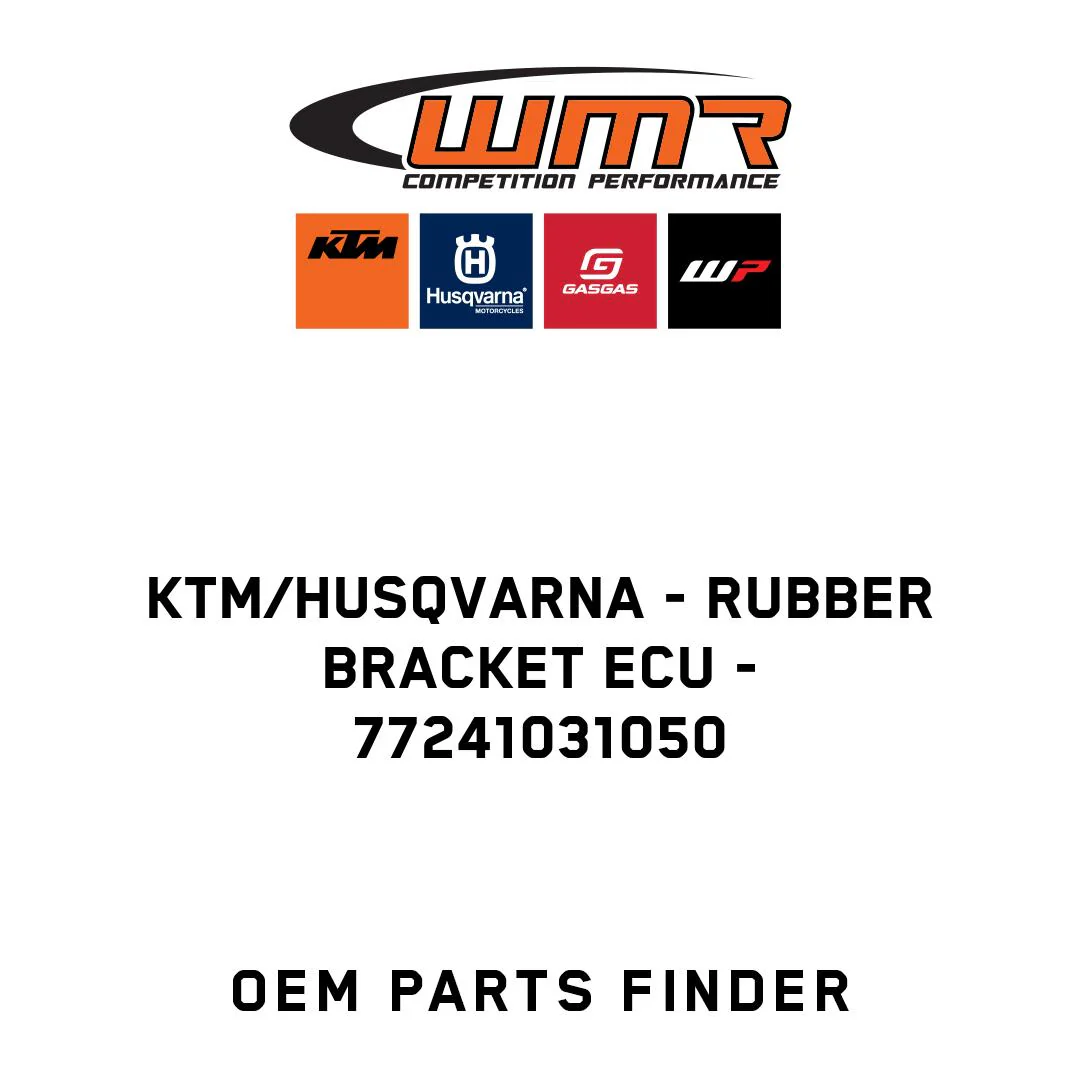 KTM/Husqvarna - RUBBER BRACKET ECU - 77241031050