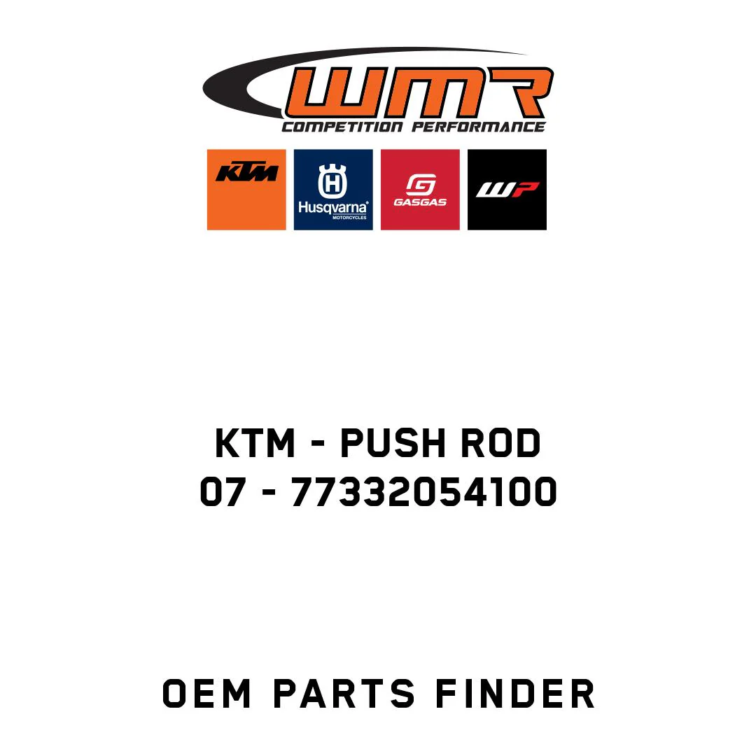 KTM - PUSH ROD                    07 - 77332054100