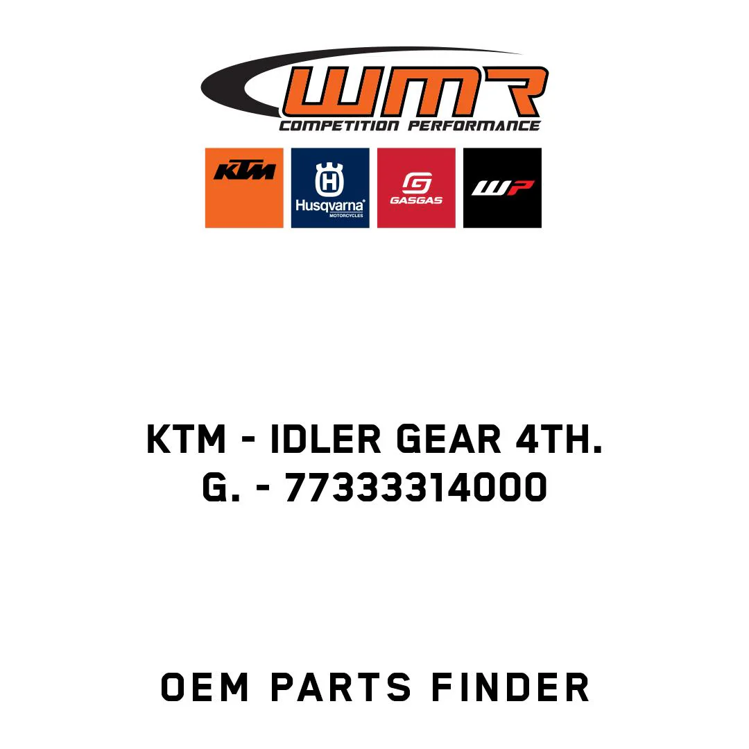 KTM - IDLER GEAR 4TH. G. - 77333314000