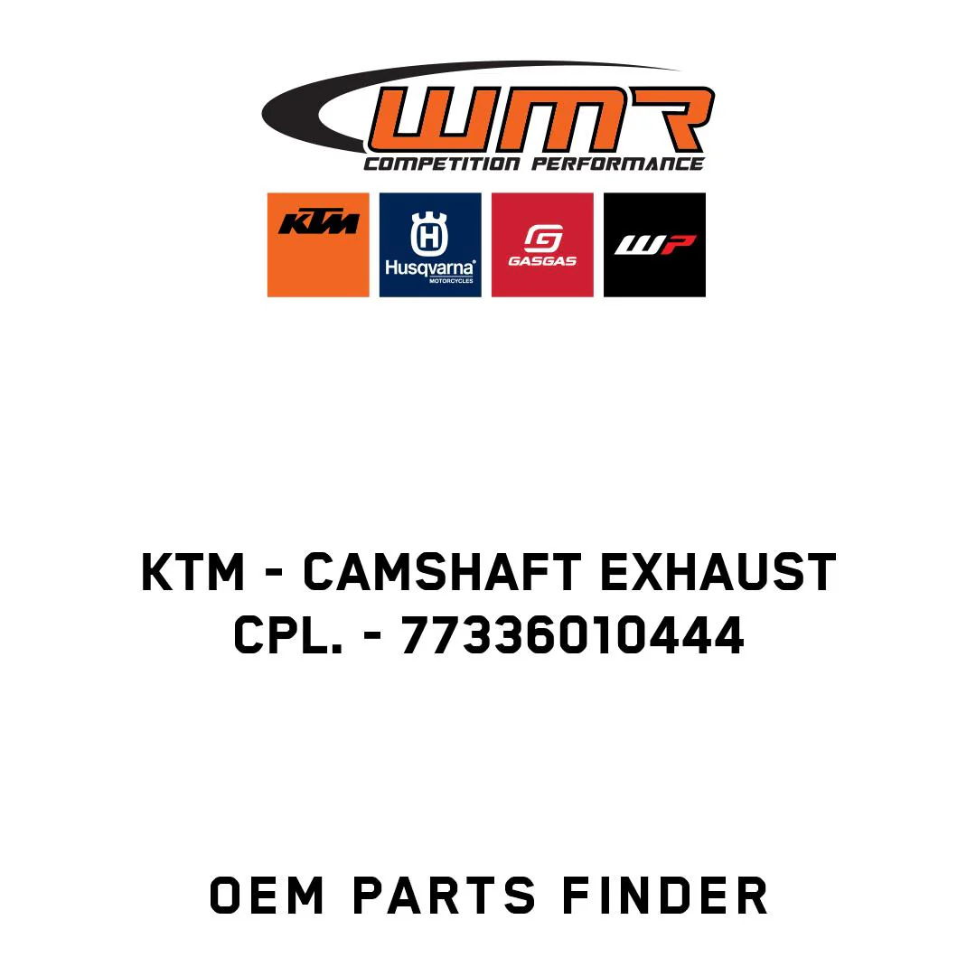 KTM - CAMSHAFT EXHAUST CPL. - 77336010444