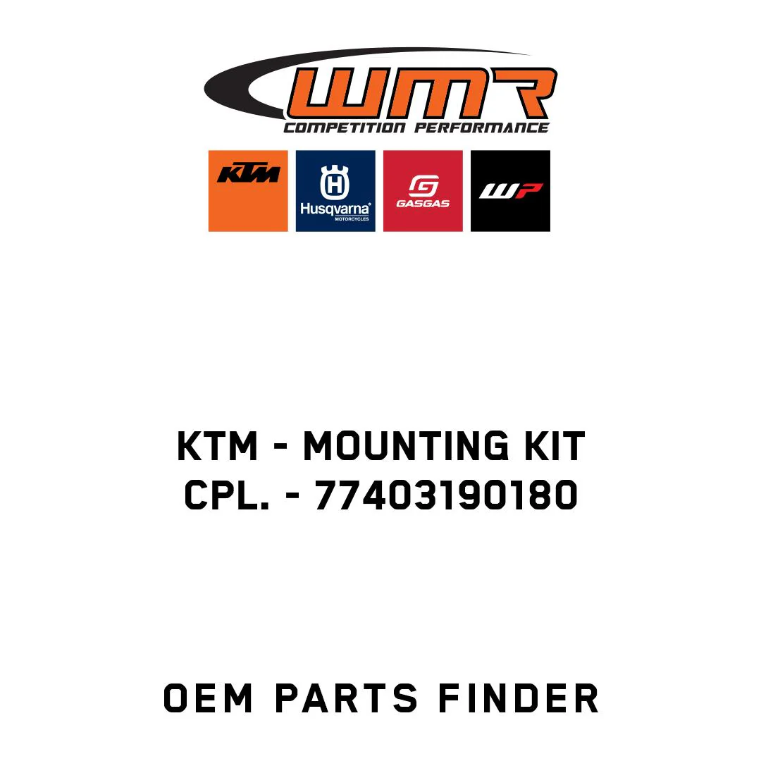 KTM - MOUNTING KIT CPL. - 77403190180