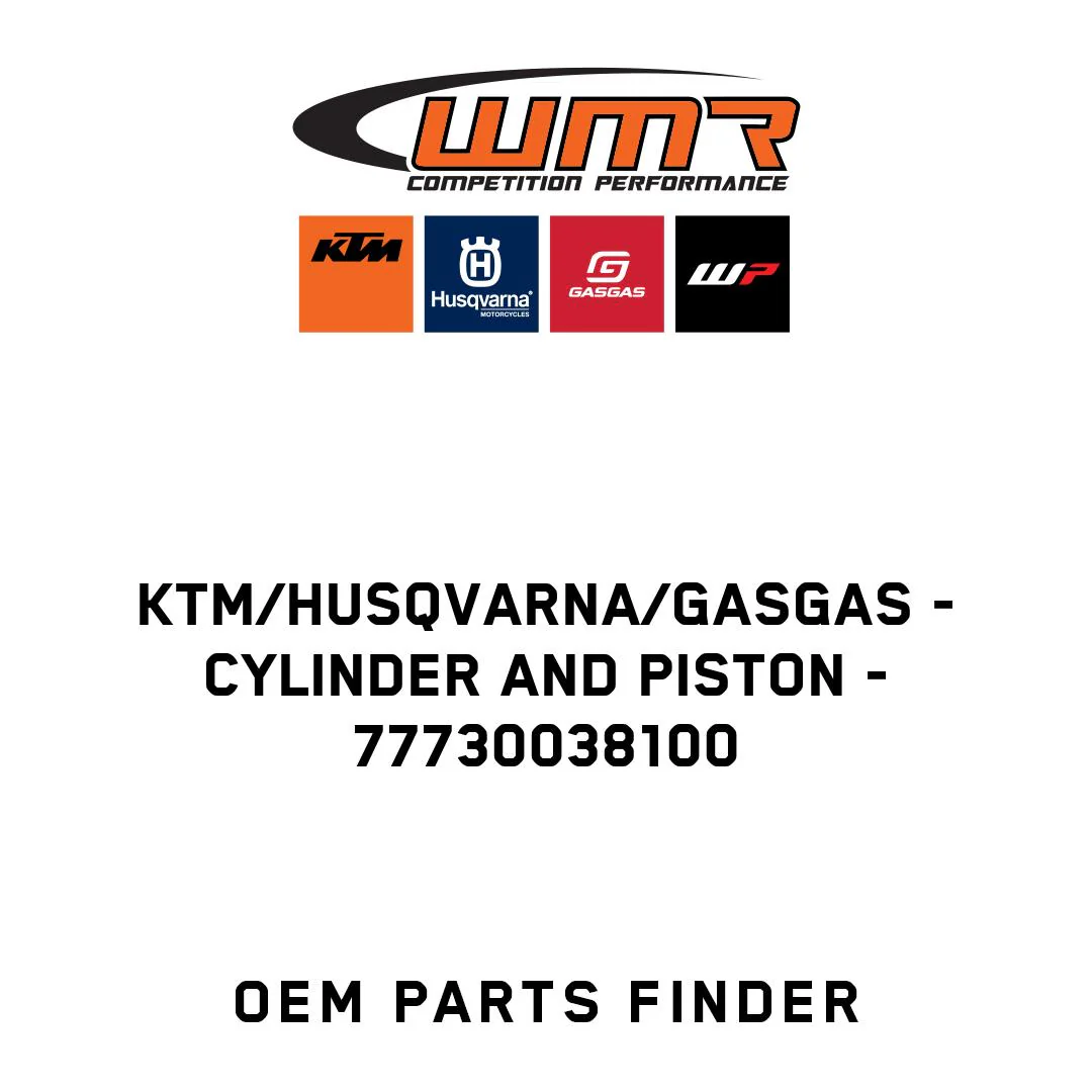 KTM/Husqvarna/GASGAS - CYLINDER AND PISTON - 77730038100