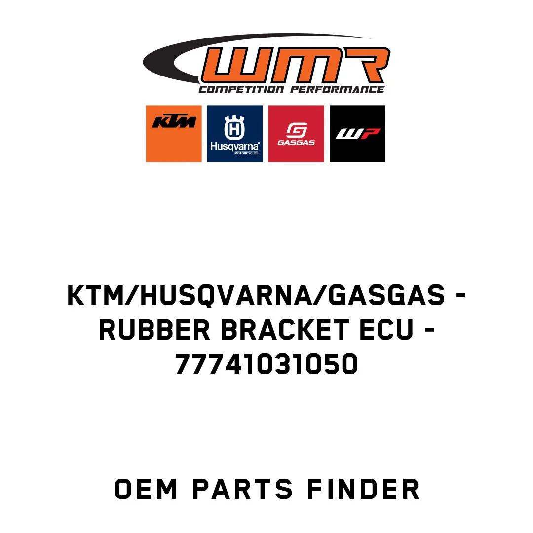 KTM/Husqvarna/GASGAS - RUBBER BRACKET ECU - 77741031050