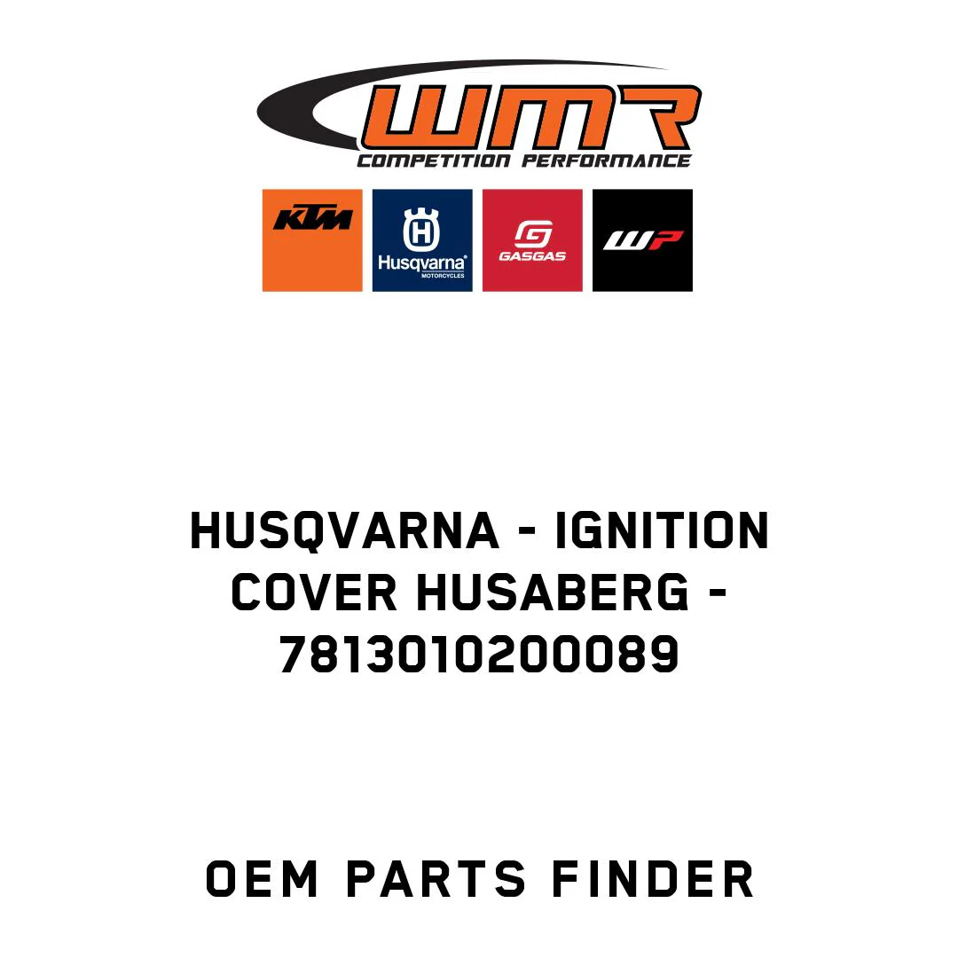 Husqvarna - IGNITION COVER HUSABERG - 7813010200089