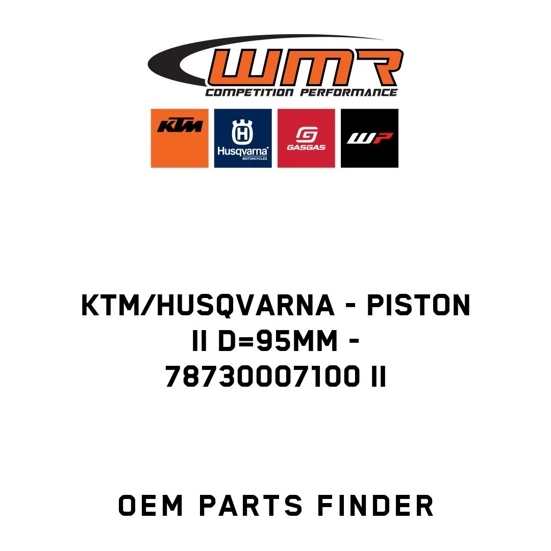 KTM/Husqvarna - PISTON II D=95MM - 78730007100 II
