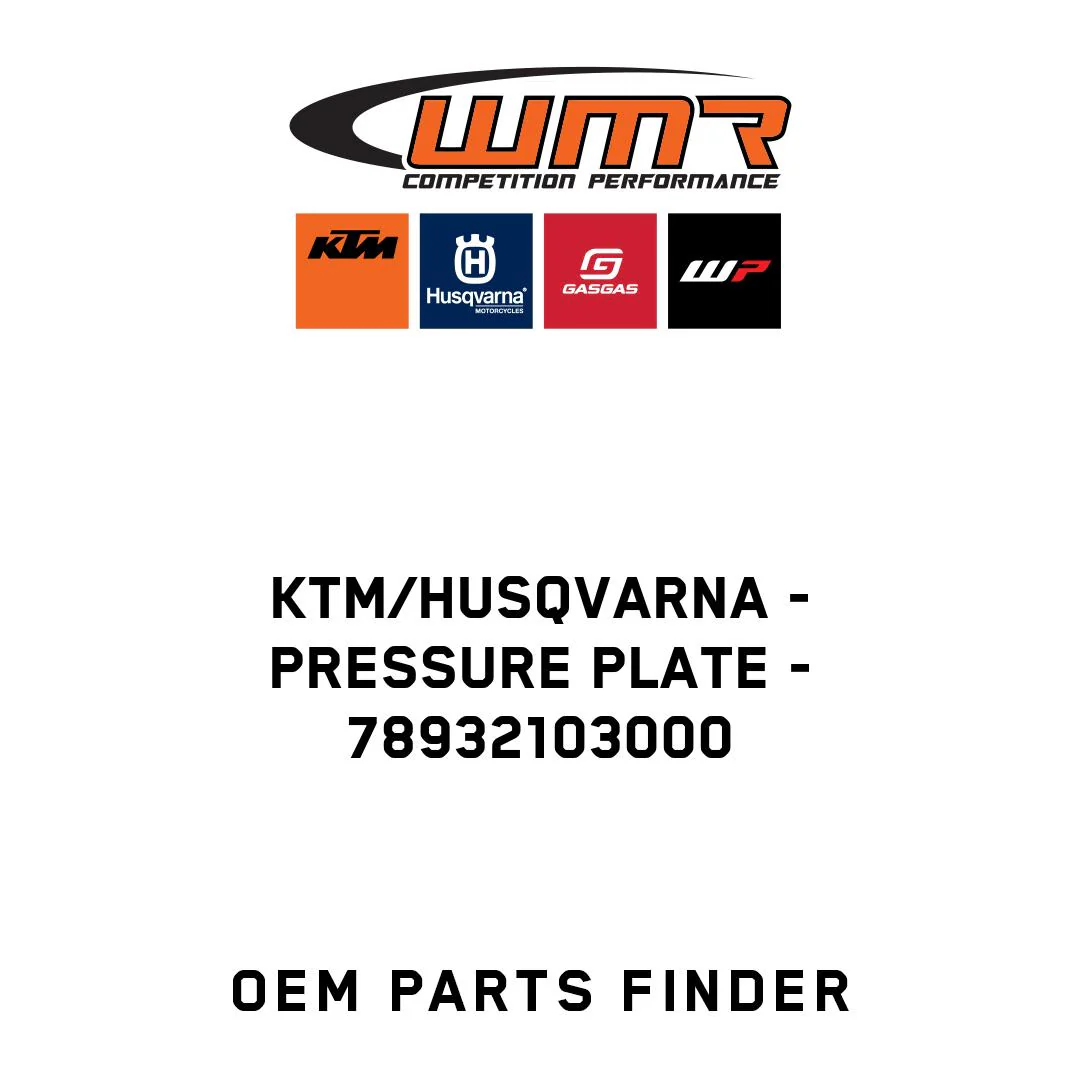 KTM/Husqvarna - PRESSURE PLATE - 78932103000