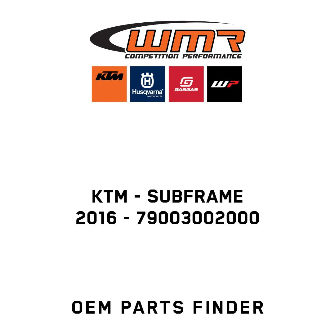 KTM - SUBFRAME                  2016 - 79003002000