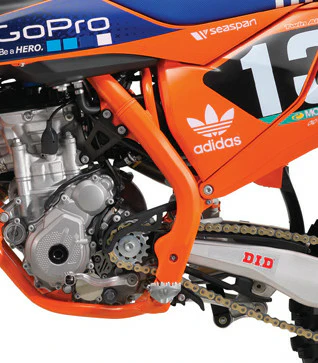 KTM/Husqvarna - FRAME PROTECTION SET ORANGE - 79003094000EB