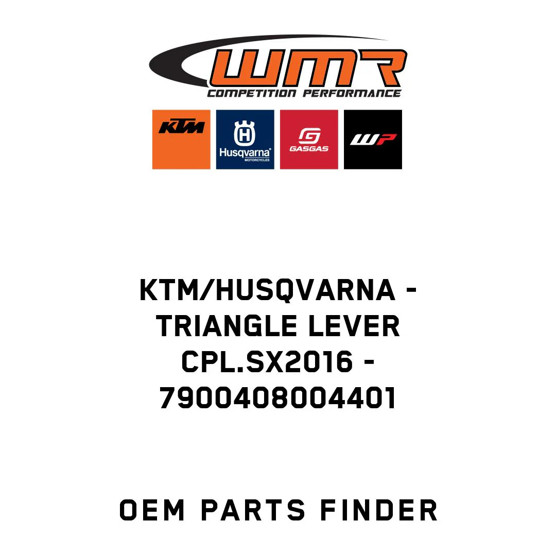 KTM/Husqvarna - TRIANGLE LEVER CPL.SX2016 - 7900408004401