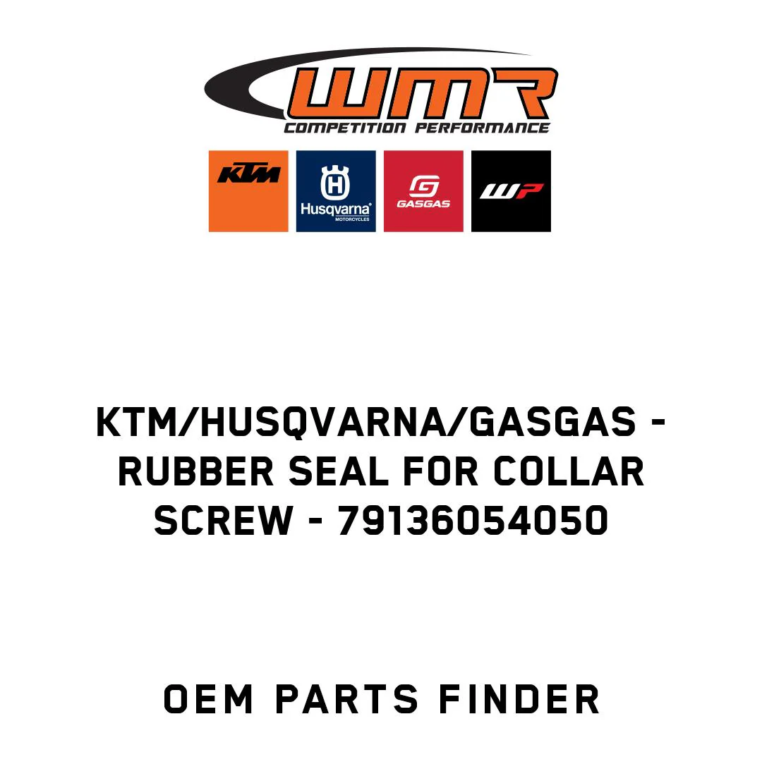 KTM/Husqvarna/GASGAS - Rubber seal for collar screw - 79136054050
