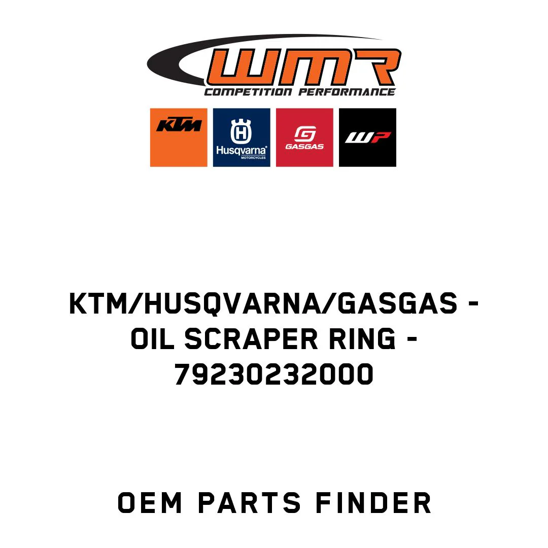 KTM/Husqvarna/GASGAS - OIL SCRAPER RING - 79230232000