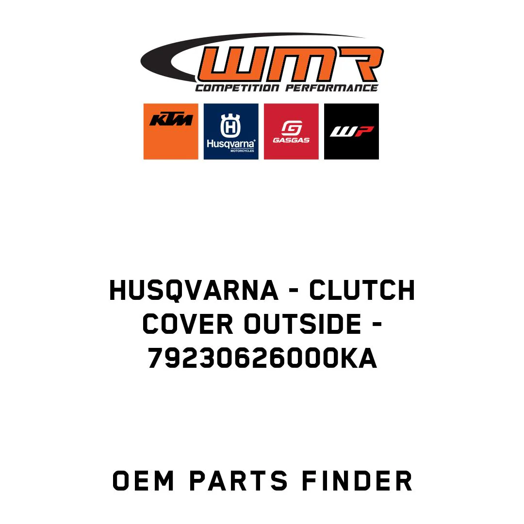 Husqvarna - CLUTCH COVER OUTSIDE - 79230626000KA