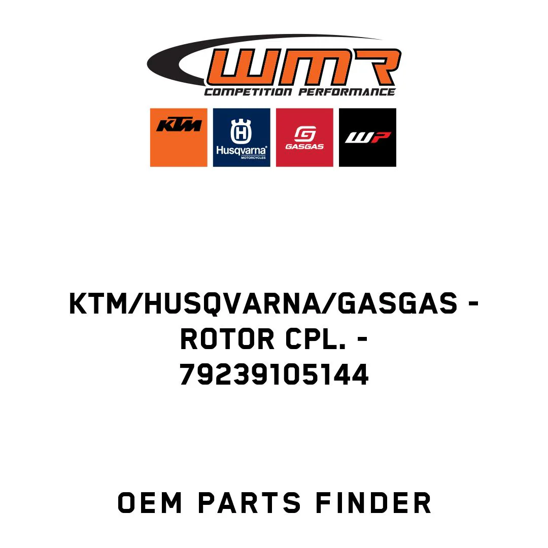 KTM/Husqvarna/GASGAS - Rotor cpl. - 79239105144