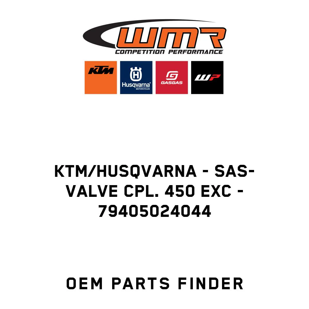 KTM/Husqvarna - SAS-VALVE CPL. 450 EXC - 79405024044