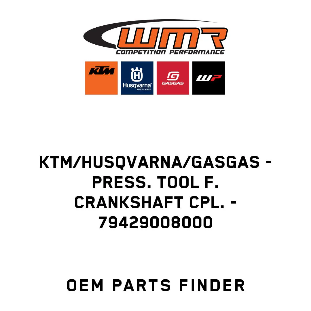 KTM/Husqvarna/GASGAS - PRESS. TOOL F. CRANKSHAFT CPL. - 79429008000