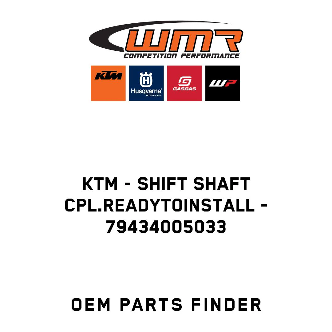KTM - SHIFT SHAFT CPL.readytoinstall - 79434005033