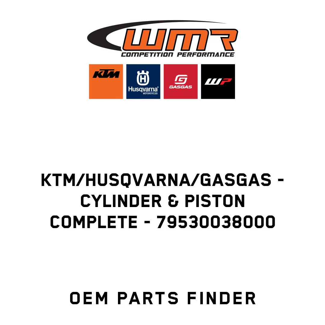 KTM/Husqvarna/GASGAS - Cylinder & piston complete - 79530038000