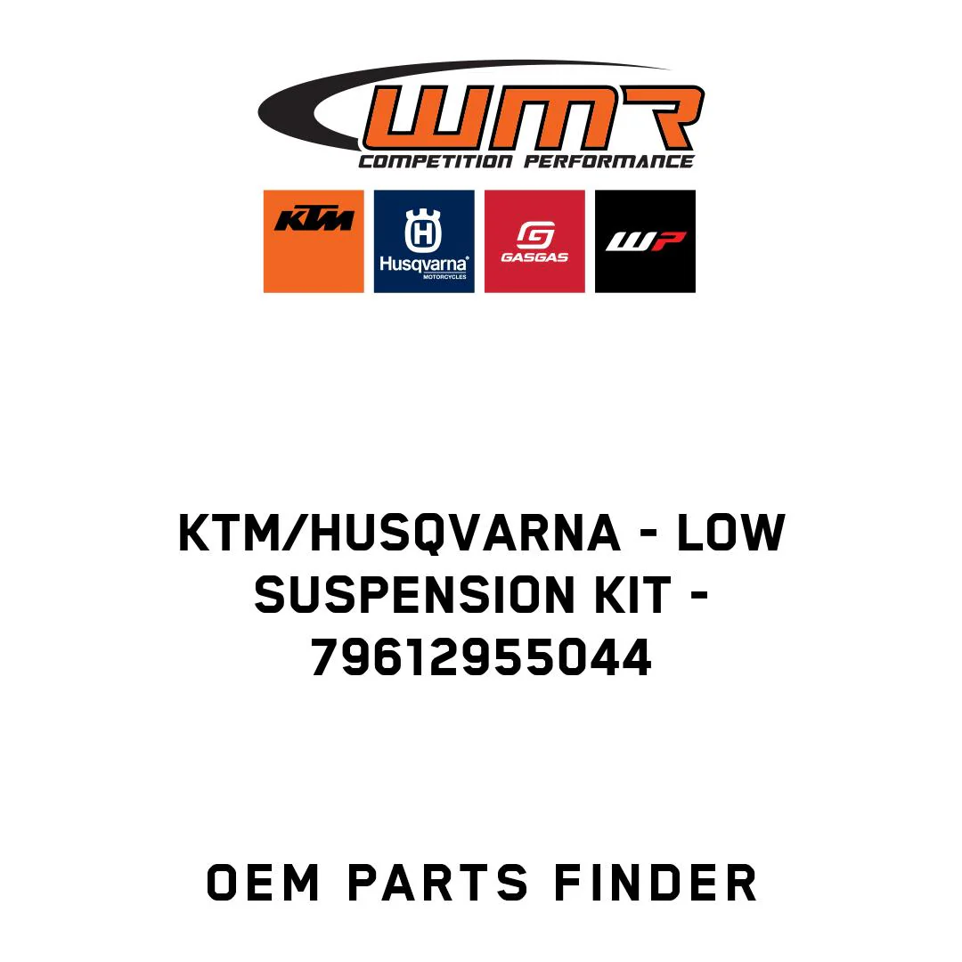 KTM/Husqvarna - LOW SUSPENSION KIT - 79612955044